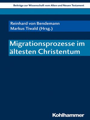 cover image of Migrationsprozesse im ältesten Christentum